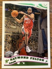 2005-06 Topps Chrome Raymond Felton #176 Rookie RC BOBCATS NORTH CAROLINA KNICKS
