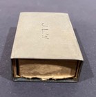 VINTAGE CARTIER STERLING SILVER ENGRAVED MATCHBOX, PRE-OWNED — photo 3