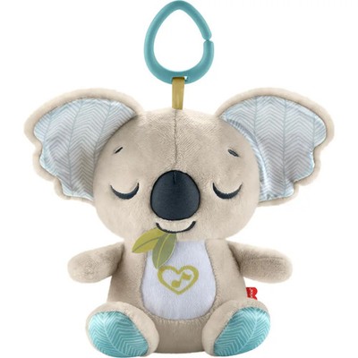 Fisher-Price Koala-Spieluhr für unterwegs, Plüsch-Spielzeug für Neugeborene