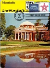 Dr Jim Stamps Maximum Card Monticello 20C Patriotic Star 40C Combo Fdc