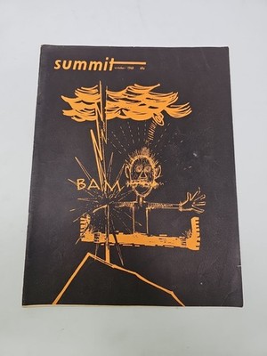 Vintage October 1968 Summit Magazine Mountaineering Climbing Rare B009