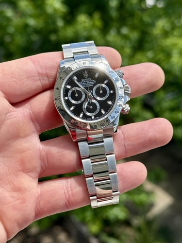 2010 Rolex Daytona 116520 Black Dial 40mm - No box No papers