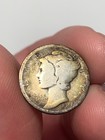 1917-S Silver Mercury Dime, Colorful Rainbow Album Toning — photo 7