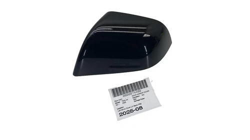 17-25 Model 3 Exterior Door Mirror Skull Cap Cover Left  Black PBSB 1092290-00-D