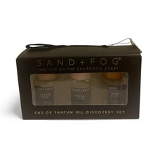 Sand + Fog Eau De Parfum Oil Discovery Set  3 x 0.5 oz Eau De Parfum Oil Rollers