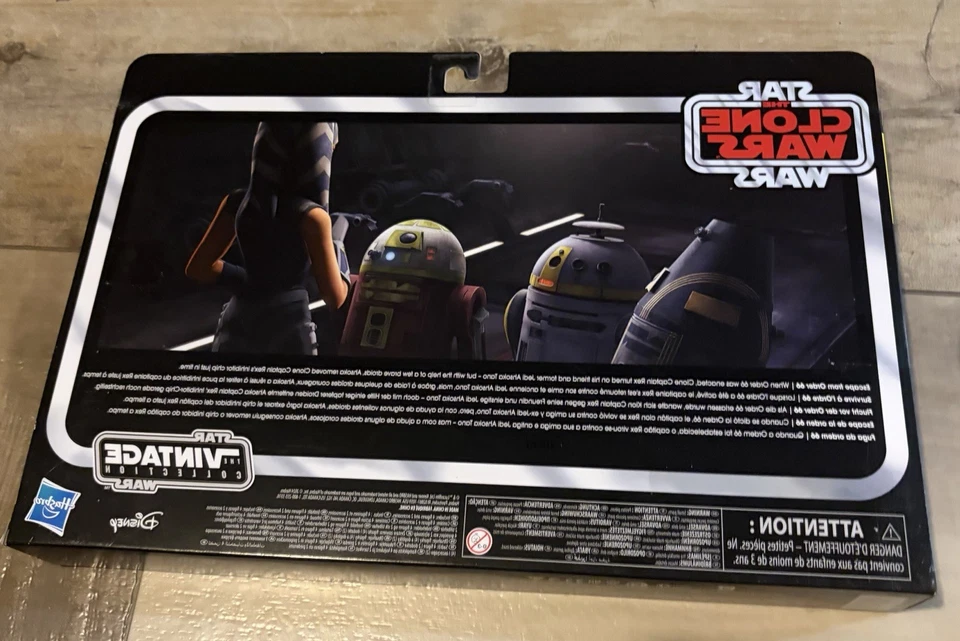 Star Wars Colección Vintage Escape From Order 66 Paquete de 4 Ahsoka Tano R7-A7 CH-33 Foto 2 de 2