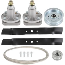 DECK KIT BLADE SPINDLE BELT IDLER FOR JOHN DEERE L100 L110 L118 L111 42 INCH