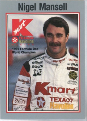 1993 K-Mart #2 Nigel Mansell K Mart Texaco Limited Edition