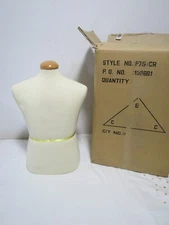 Econoco Corp Small Jersey Covered Mannequin Torso 18 1/2" Tall w/ Neckblock