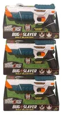 Bug Slayer 3-Pack of Salt Blaster Bug Killer Fly Stopper Pistol Gun w/Safety