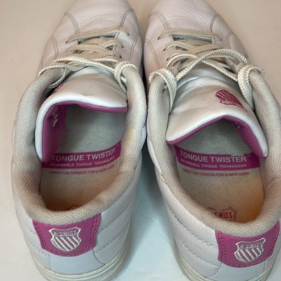 k swiss trainers tongue twister