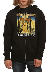 iron maiden powerslave hoodie