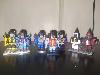 Lego Transformers G1 Custom Starscream and Seeker Minifigures
