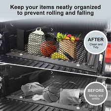 Upgrade Envelope Style Cargo Net Trunk Organizer Storage For Ford Maverick 22-24