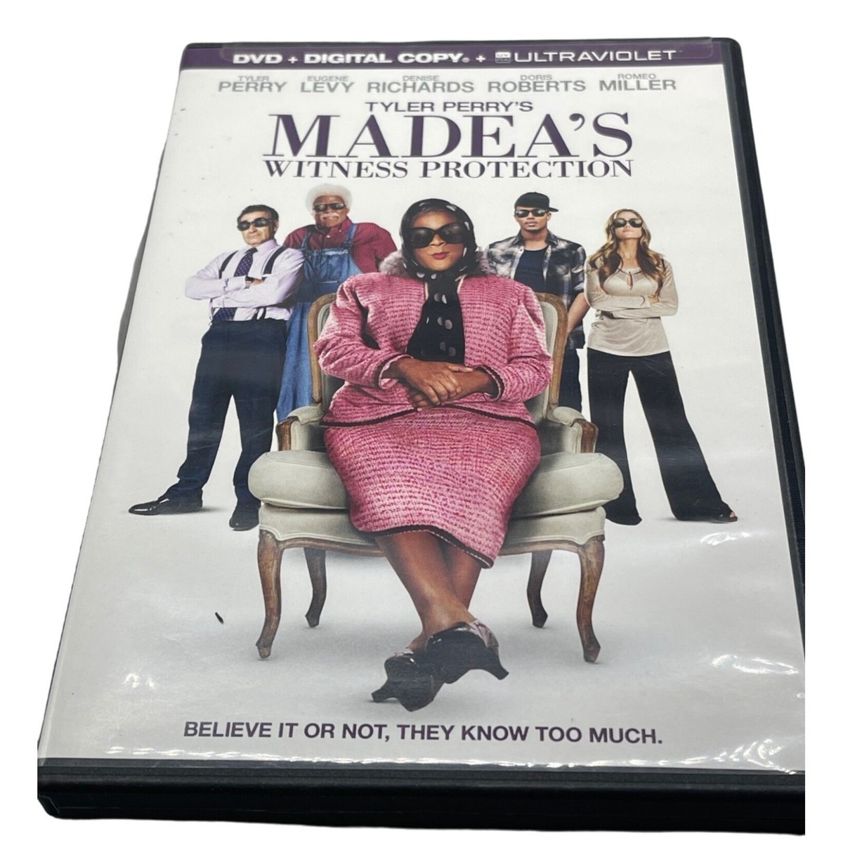 Madeas Witness Protection Dvd Cover Madea’s Witness Protection: