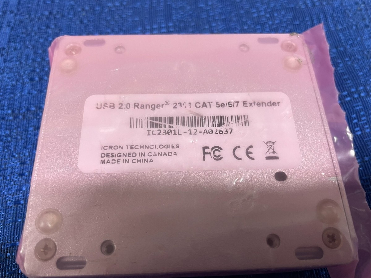 Icron USB 2.0 Ranger 2301 USB 2.0 CAT 5e/6/7 Extender System | eBay
