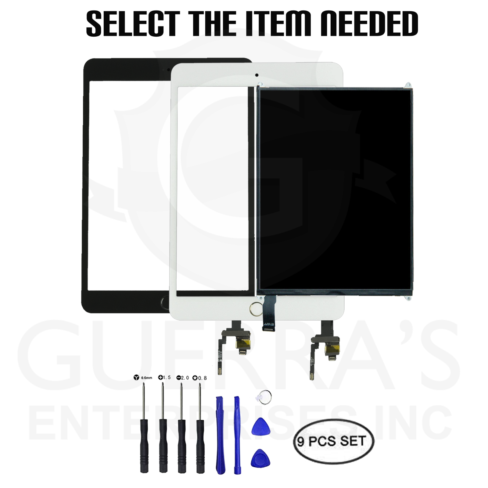 USA OEM SPEC Digitizer LCD Touch Screen iPad Mini 3 3rd A1599 A1600