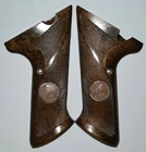 High Standard sport king supermatic 102,103,104 grips dark brown+Indian pennies