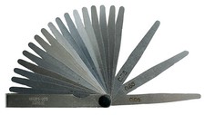 F&uuml;hlerlehre, F&uuml;hlerlehren 0,05 - 1,00 mm 13 Blatt in Metallscheide