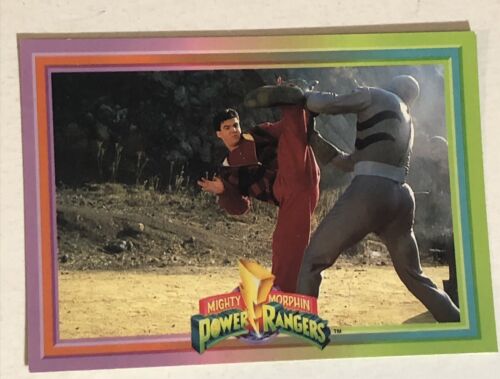 Mighty Morphin Power Rangers 1994 Trading Card #16 Karate Kick - Picture 1 of 2