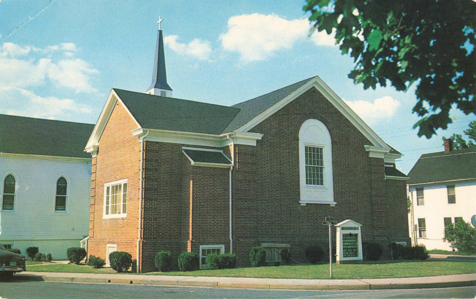 Postcard Grace Methodist Church Salisbury Maryland eBay