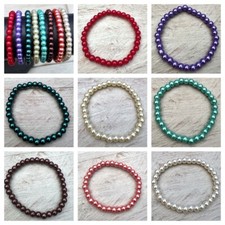 Yjcnelcr 30-teiliges Glasperlen Armband Set - Bunte Armbänder Für Damen