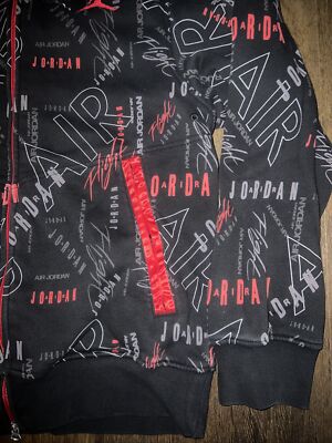 90's VTG NIKE AIR JORDAN ALL OVER PRINT AOP HOODIE ZIPPER 90's VTG NIKE AIR JORDAN ALL OVER PRINT AOP HOODIE ZIPPER