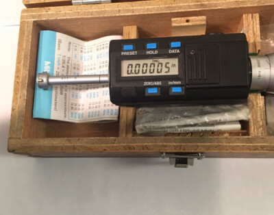 MITUTOYO .425-.500 DIGIMATIC HOLTEST MICROMETER SERIES 468
