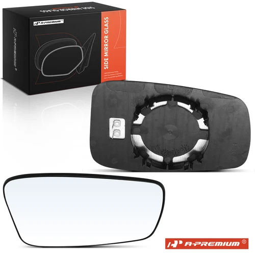 A-Premium Passenger Mirror Glass w/ Heated and Power Adjust for Hyundai Sonata