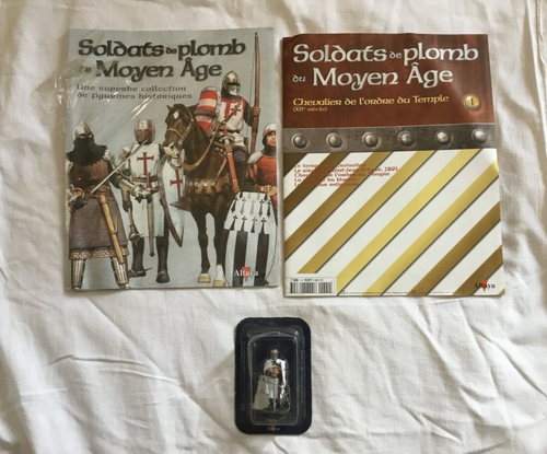 Soldat De Plomb Chevalier Anglais XIVe Siècle 54mm Altaya - Moyen-Âge Occasion