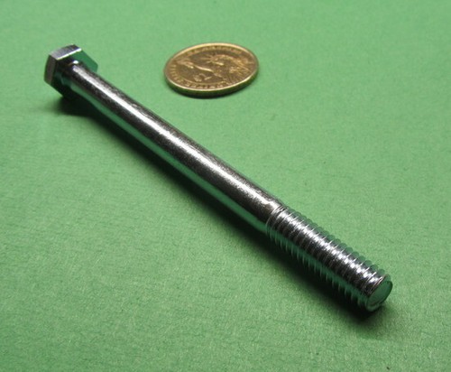 Cap Screw Bolt, PT, GRADE 2 Zinc 5/16"-18 x 4.00" Length, 25 Pc - Picture 11 of 12