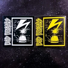 Bad Brains 4 x 4" Waterproof Vinyl Sticker [💪 HQ Durability!] Cro-Mags GBH MDC