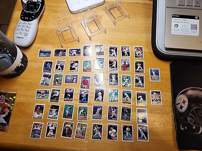(50) 1991 TOPPS MICRO LOT MOST STARS & RCS LOOK PUT IN 4 TOP LOADERS