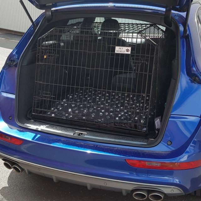 audi q5 dog crate
