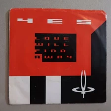 YES Love Will Find A Way & Holy Lamb Vinyl 45 ATCO VG 6-101