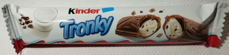 5x Barras de Kinder Tronky — 90 g 3,17 oz ¡Nuevo!  ¡Bocadillo francés oblea! Foto 3 de 4