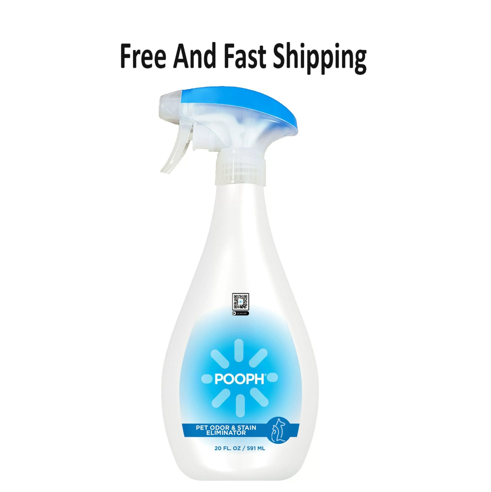 POOPH Pet Odor & Stain Eliminator Spray 20oz eBay