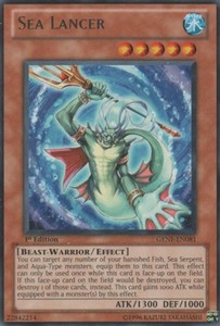 Sea Lancer - GENF-EN081 - Rare - Unlimited Edition x3 - Lightly Played