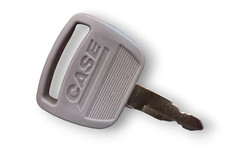 clé de contact mini pelle engin de chantier chargeuse marque CASE