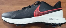 New Nike React Infinity Pro Men's Size 11 White Black Red Golf Shoes CT6620 002 