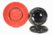 Vintage Asahi Opt Co. Pentax-110 1:2.8 50mm Subminiature Lens Caps Hard Case