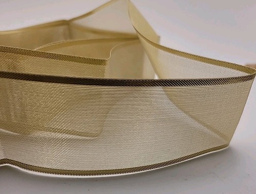 Hallmark Gold Luster Sheen Fabric Ribbon 1.5"x4yds Bow Gift Wrap Holiday Craft - Picture 13 of 13