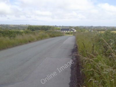 Foto 6x4 Landstraße, Grafschaft Dublin Nevitt Dieser Abschnitt der Landstraße ist c2010