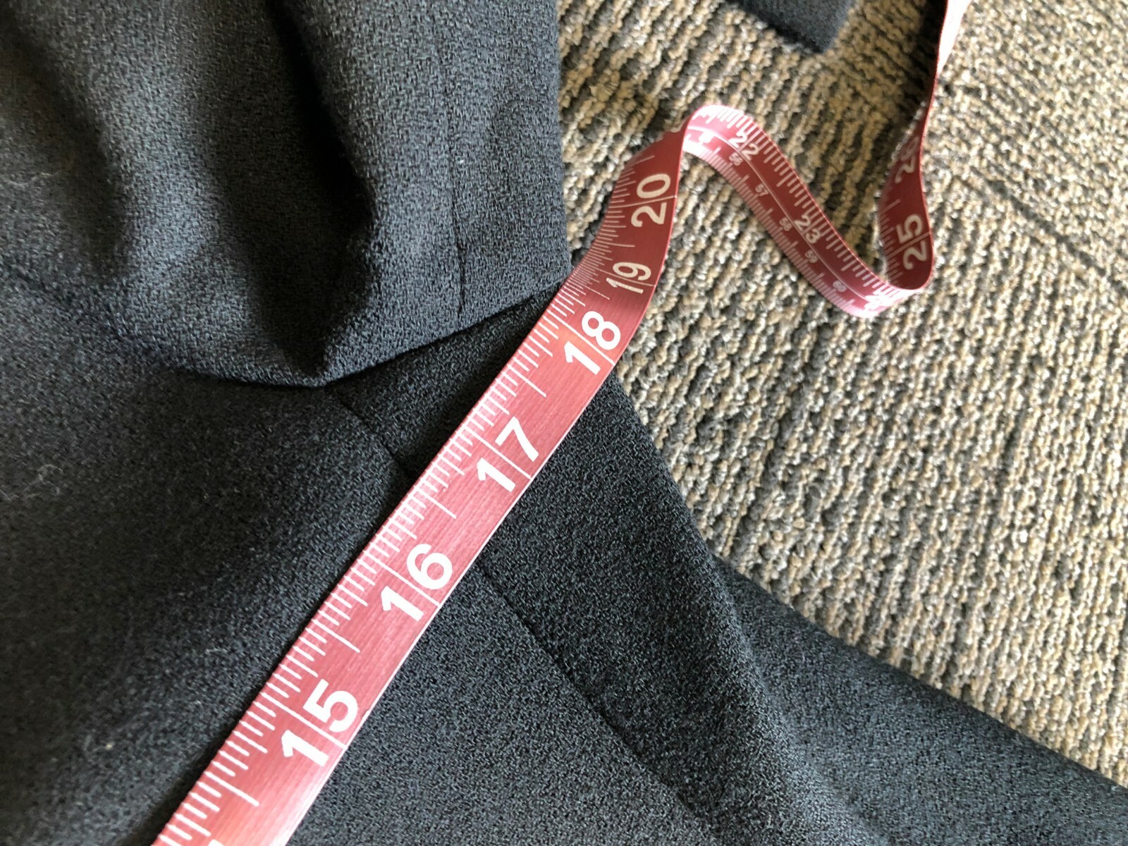 Talbots Black Wool Single Button Shoulder Pads Bu… - image 10