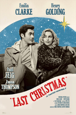 Last Christmas Emilia Clarke Henry Golding Movie Wall Art Home - POSTER 20x30