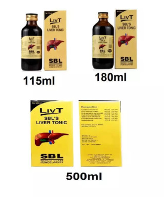 SBL Homeopathy Liv-T Syurp for Hepatitis , Better Digestion