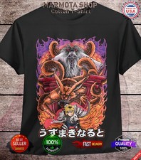 Camiseta Minato Namikaze Naruto Shippuden Kurama Kyubi Anime Camiseta Todas las Tallas