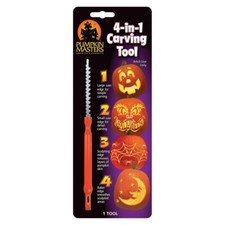Pumpkin Masters 4-in-1 Pumpkin Carving Tool 2 Pack Halloween Carve Design