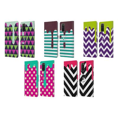 HEAD CASE DESIGNS SCHMELZENDE MUSTER BRIEFTASCHE HUELLE FÜR SAMSUNG HANDYS 1