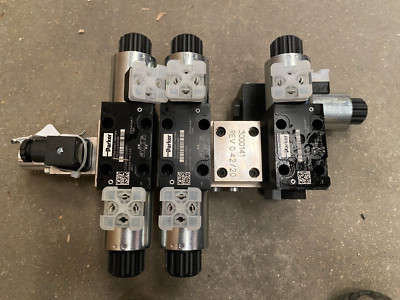 MPO 3000140 BARKSDALE 0417-651 PARKER D1VW026BNJW91 x3pc LÜFTUNGSBLOCK